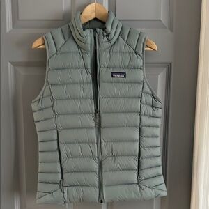 Patagonia Sage Green Puffer Vest